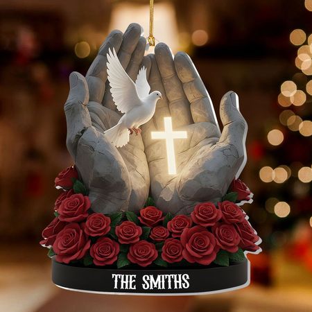 Eternal Faith - Personalized 1-Layer Acrylic Ornament